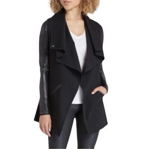 Spanx Drape Front Jacket S Black